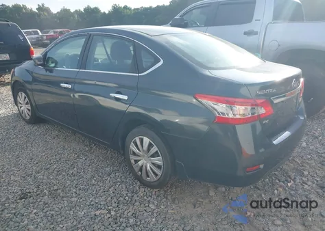 2014 Nissan Sentra S z USA, uszkodzony, nr VIN 3N1AB7AP7EL683816